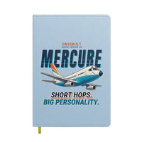 Thumbnail for Dassault Mercure 100 - Cartoon - Notebook - Light Blue