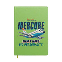 Thumbnail for Dassault Mercure 100 - Cartoon - Notebook - Light Green