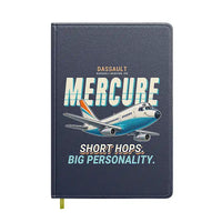 Thumbnail for Dassault Mercure 100 - Cartoon - Notebook - Navy Blue