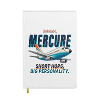 Thumbnail for Dassault Mercure 100 - Cartoon - Notebook - White