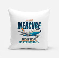 Thumbnail for Dassault Mercure 100 - Cartoon - Pillow - White
