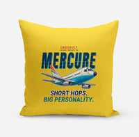 Thumbnail for Dassault Mercure 100 - Cartoon - Pillow - Yellow