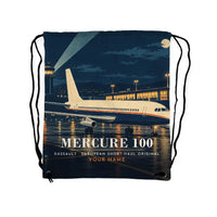 Thumbnail for Dassault Mercure 100 - Drawstring Bag - 3D Scene + Name