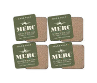 Thumbnail for Dassault Mercure 100 - Heritage - Coaster Set - Green Army
