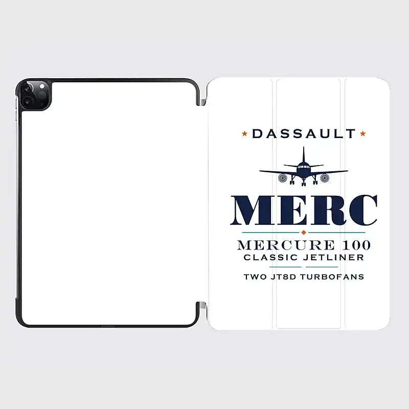 Dassault Mercure 100 - Heritage - iPad Case - White