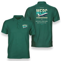 Thumbnail for Dassault Mercure 100 - Original - Double-Side Polo - Green