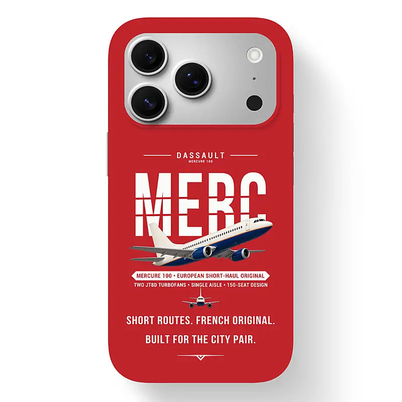 Dassault Mercure 100 - Original - MagSafe iPhone 17 Pro - Red