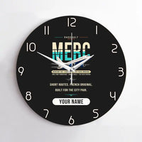Thumbnail for Dassault Mercure 100 - Original + Name - No Frame - Black