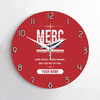 Thumbnail for Dassault Mercure 100 - Original + Name - No Frame - Red
