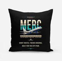 Thumbnail for Dassault Mercure 100 - Original - Pillow - Black