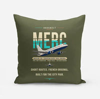 Thumbnail for Dassault Mercure 100 - Original - Pillow - Green Army