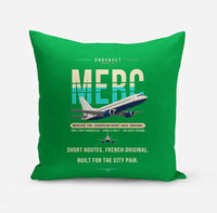 Thumbnail for Dassault Mercure 100 - Original - Pillow - Green