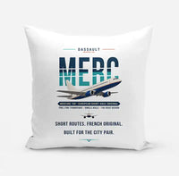 Thumbnail for Dassault Mercure 100 - Original - Pillow - White