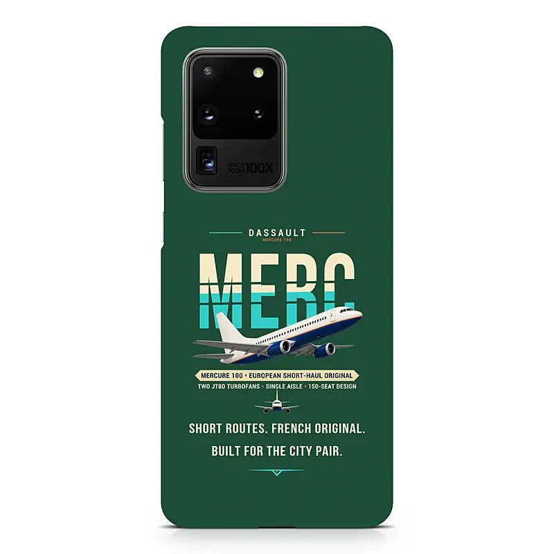 Dassault Mercure 100 - Original - Samsung Case - Dark Green