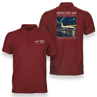 Thumbnail for Dassault Mercure 100 - Poster - Double-Side Polo - Red