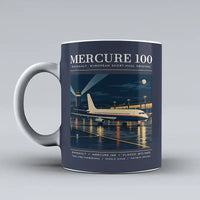 Thumbnail for Dassault Mercure 100 - Poster - Mug - Dark Blue