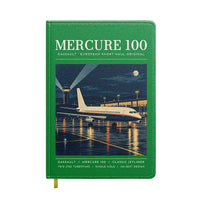 Thumbnail for Dassault Mercure 100 - Poster - Notebook - Green