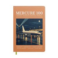 Thumbnail for Dassault Mercure 100 - Poster - Notebook - Orange