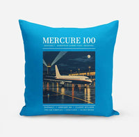 Thumbnail for Dassault Mercure 100 - Poster - Pillow - Turquoise