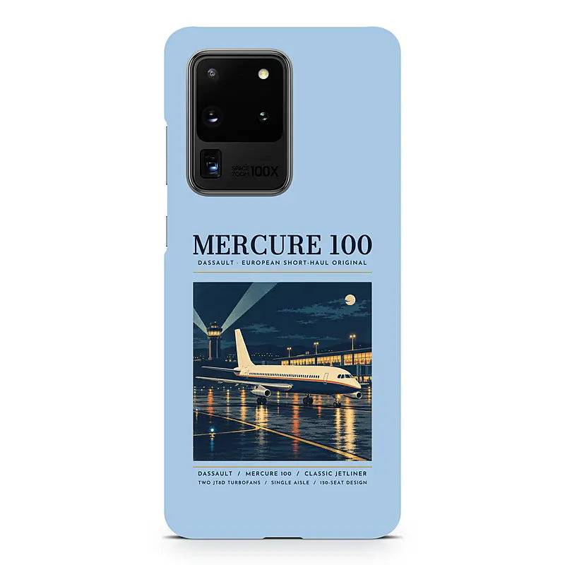 Dassault Mercure 100 - Poster - Samsung Case - Light Blue