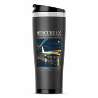 Thumbnail for Dassault Mercure 100 - Poster - Stainless Steel (No Holder) - Gray
