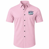 Thumbnail for Dassault Mercure 100 - Short Sleeve Shirt - Original - Pink