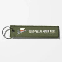 Thumbnail for Dassault Mirage IIIC Aviator Key Chains - Green Army