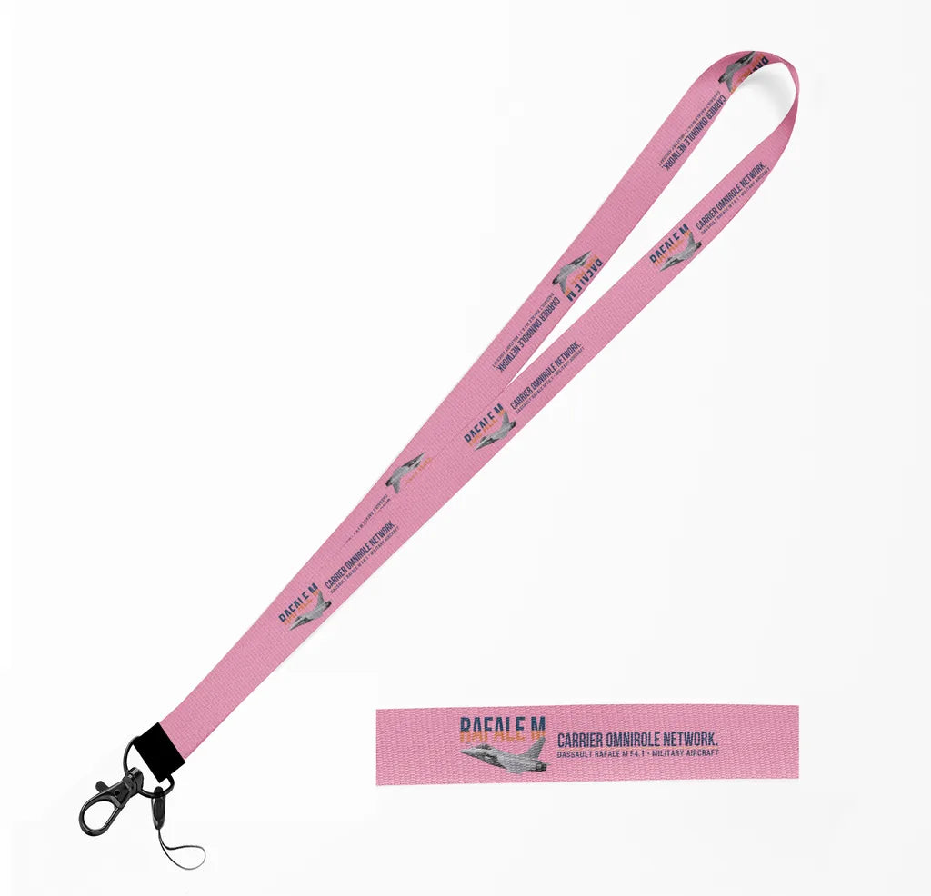 Dassault Rafale M F4.1 lanyard - pink