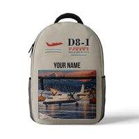 Thumbnail for De Havilland Canada DHC-8-100 Dash 8 - 3D Backpack - Beige + Name