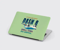 Thumbnail for De Havilland Canada DHC-8-100 Dash 8 - Cartoon - MacBook Case - Light Green