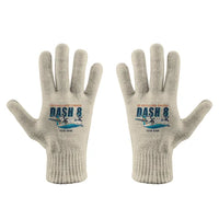 Thumbnail for De Havilland Canada DHC-8-100 Dash 8 - Gloves - Full - Cartoon + Name - Beige