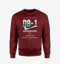 Thumbnail for De Havilland Canada DHC-8-100 Dash 8 - Original - Sweatshirt - Wine Red