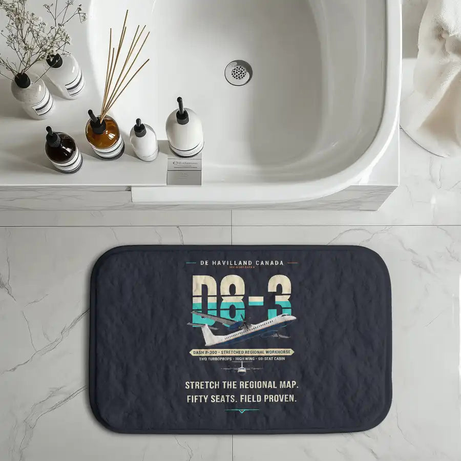 De Havilland Canada DHC-8-300 Dash 8 - Original - Bath Mat