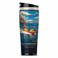 Thumbnail for De Havilland Canadair 515 - 3D + Name - Stainless Steel (No Holder) - Full Print
