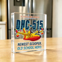 Thumbnail for De Havilland Canadair 515 - Crystal Ornament - Cartoon - Kitchen