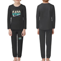 Thumbnail for De Havilland Dash 8-400 - Children Pajamas - Original Chest - Black