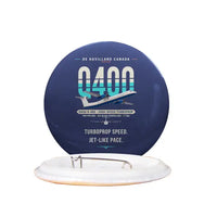 Thumbnail for De Havilland Dash 8-400 - Original - Pin - Navy Blue