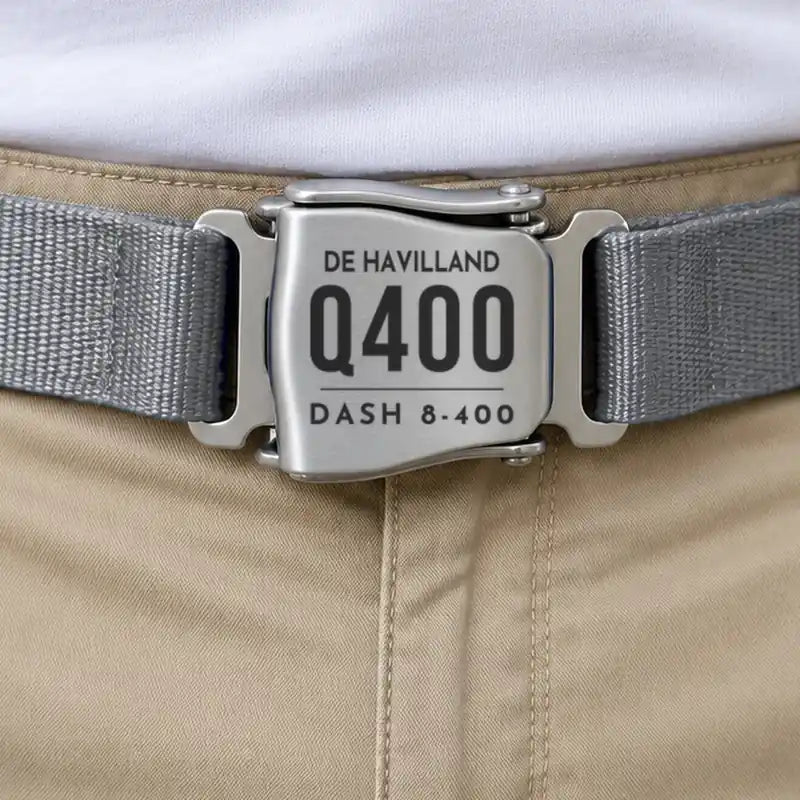 De Havilland Dash 8-400 - Seat Belt - Tag - Gray