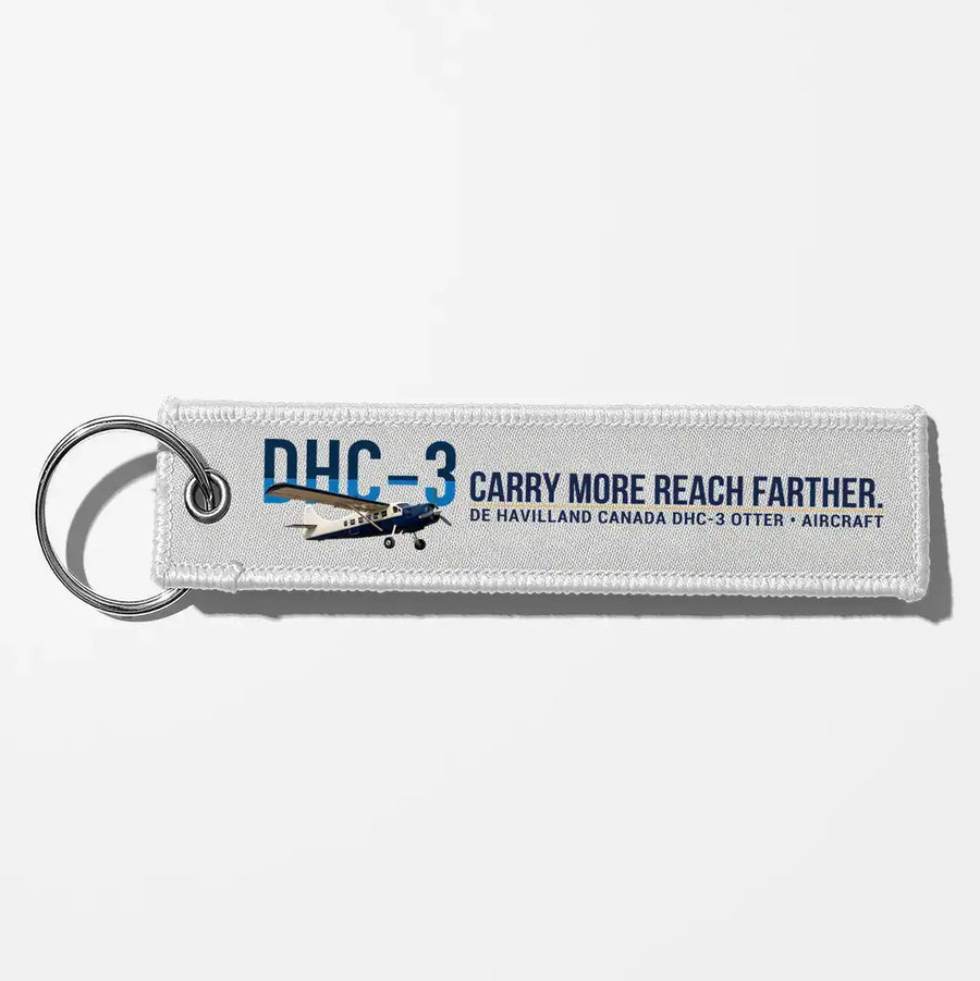 De Havilland Canada DHC-3 Otter Aviator Key Chains - White
