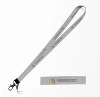 Thumbnail for De Havilland Canadair 515 lanyard - light gray