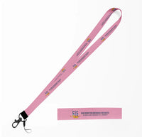 Thumbnail for De Havilland Canadair 515 lanyard - pink