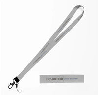 Thumbnail for Deadwood City Series lanyard - light gray