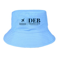 Thumbnail for Debrecen International Airport (DEB) summer hat - light blue