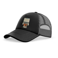 Thumbnail for Delay Is Not My Fault trucker cap - full black