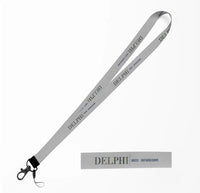 Thumbnail for Delphi City Series lanyard - light gray
