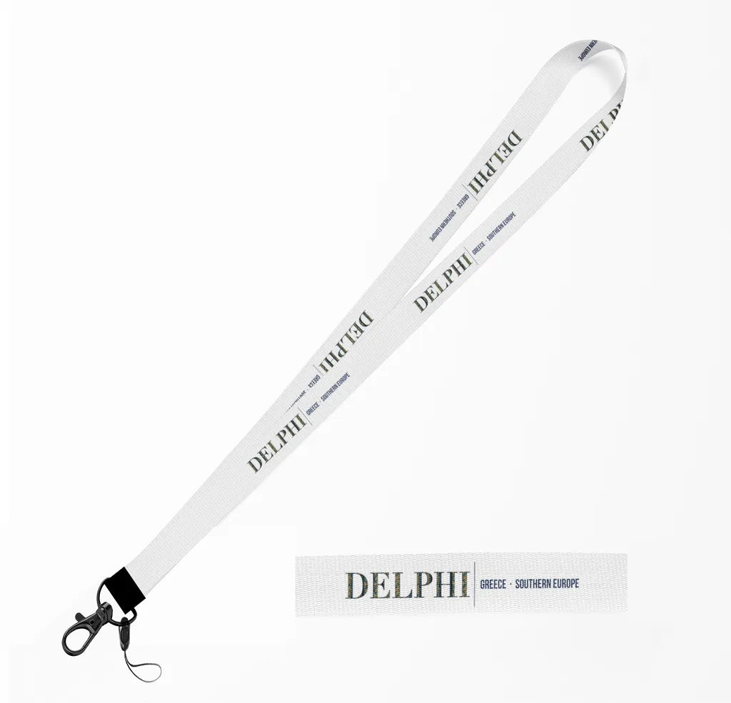 Delphi City Series lanyard - white