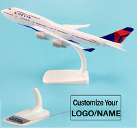 Thumbnail for Delta Airways Boeing 747 Airplane Model (20CM)