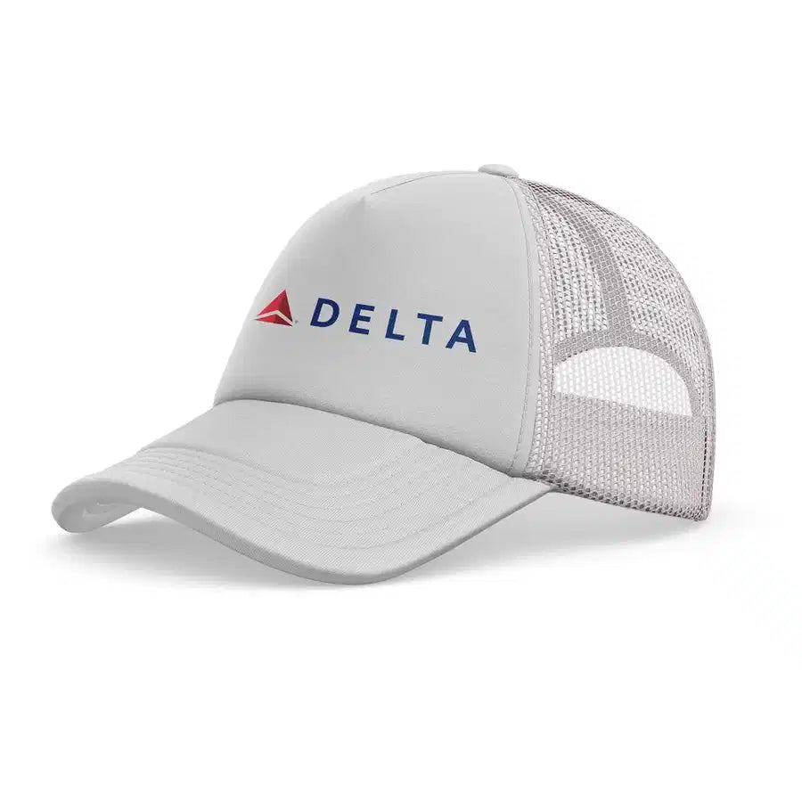 Delta Air Lines trucker cap - white