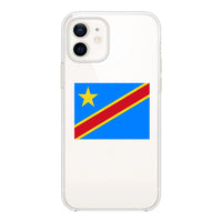 Thumbnail for Democratic Republic of Congo Designed Transparent Silicone iPhone Cases