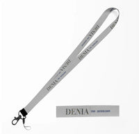 Thumbnail for Denia City Series lanyard - light gray